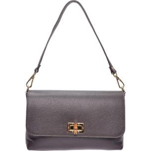Borsa a tracolla Anna Luchini Marrone