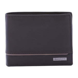 Portafoglio  da uomo In Vera pelle Made in Italy 12x10x3 cm