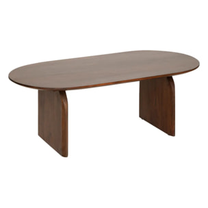 Table basse "Isana" 120x60cm marron