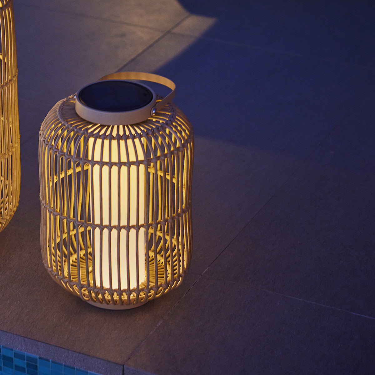 Lanterne solaire batterie MARIEL H40CM