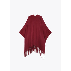 Mantella con Dettaglio di Frange