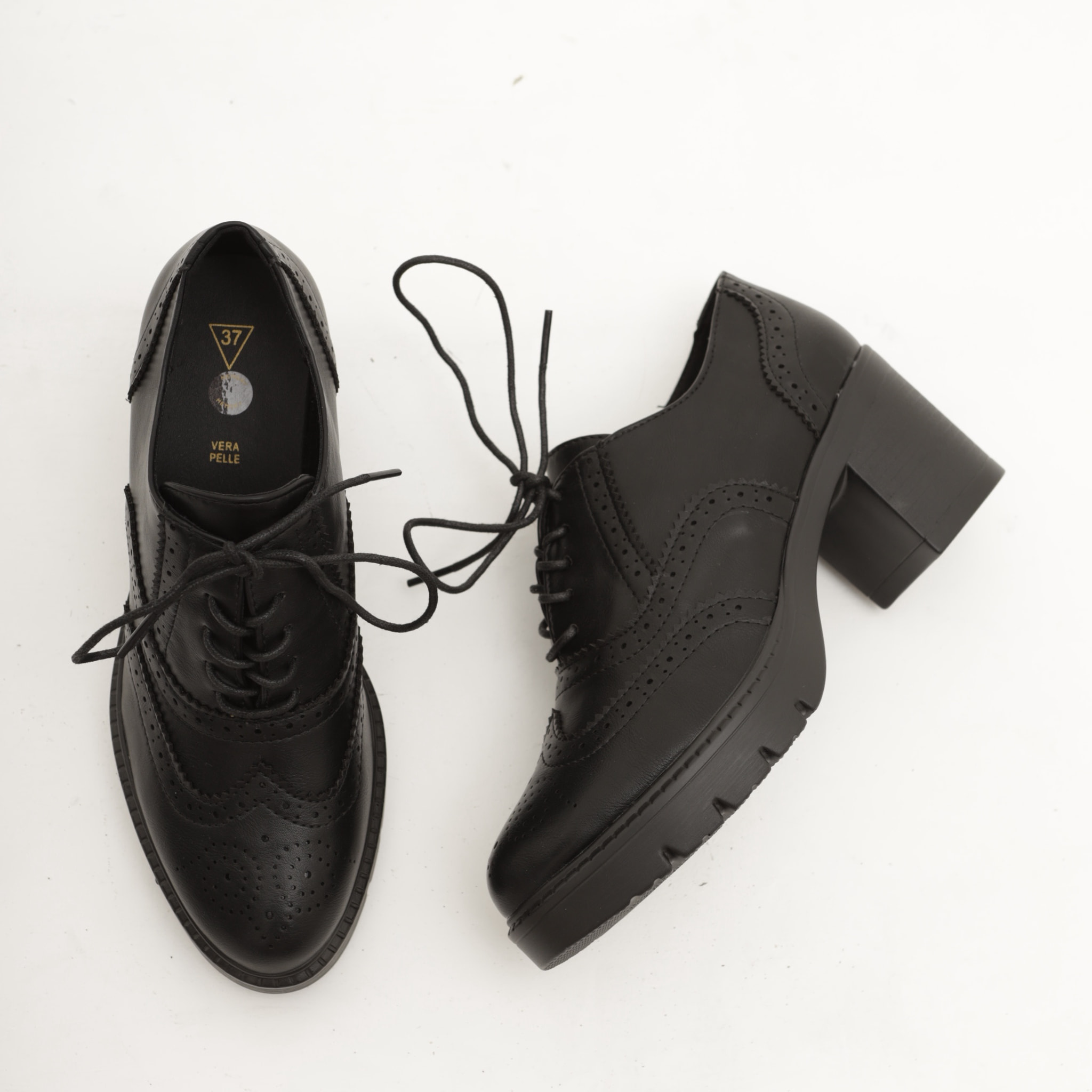 OXFORD CON TACCO NERO