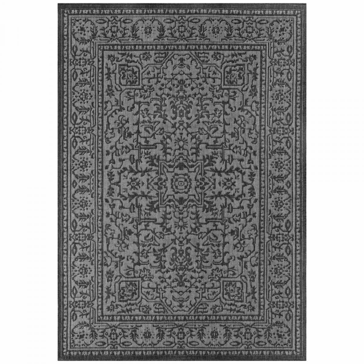 Tapis exterieur kilim oriental authentique, erta, idéal terrasse