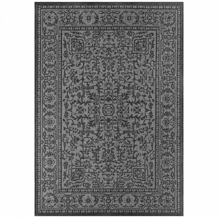 Tapis exterieur kilim oriental authentique, erta, idéal terrasse