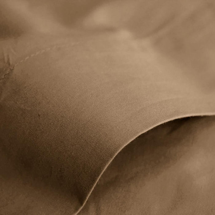 Drap plat ''Prémium'' - Couleur Taupe