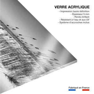 Tableau bord de plage on the beach  Tableau plexiglas