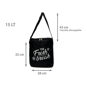 Borsa Termica Mare Spiaggia Fresh Break 15L