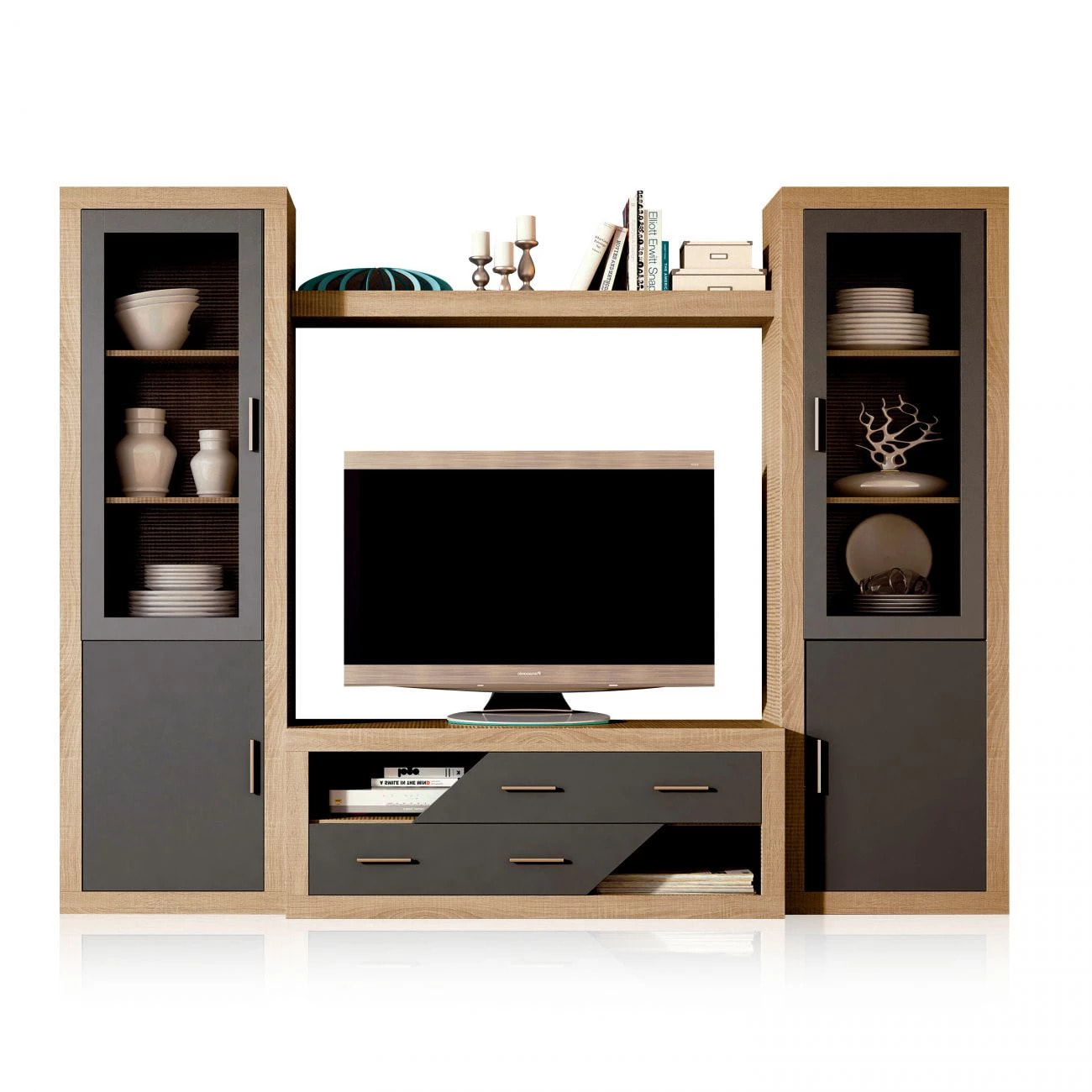 Salón Nuka V5 Cambria - Grafito