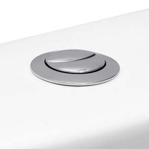 Brevis WC à poser complet sans bride en céramique avec abattant SoftClose, rinçage Vortex, blanc (SATBRE031RTORVP)