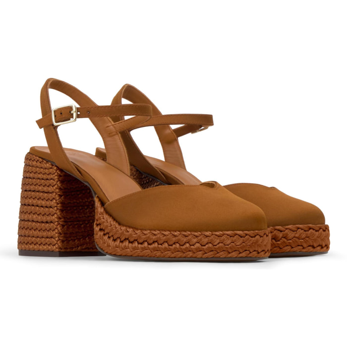 Zapato tacón Vilnia en satín con tacón de 10 cm