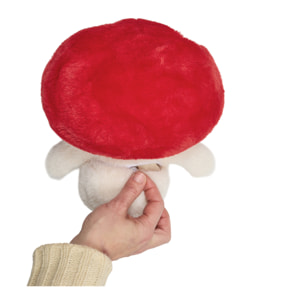 Peluche - THE CONCEPT FACTORY - Champignon Kawaii - Rouge