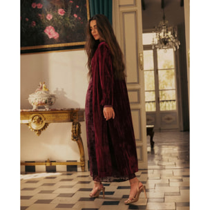 Caftan de terciopelo