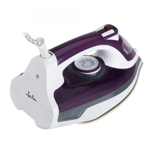 Plancha de vapor JATA PL221C con suela cerámica. Vapor vertical. Autolimpieza. 2400 W