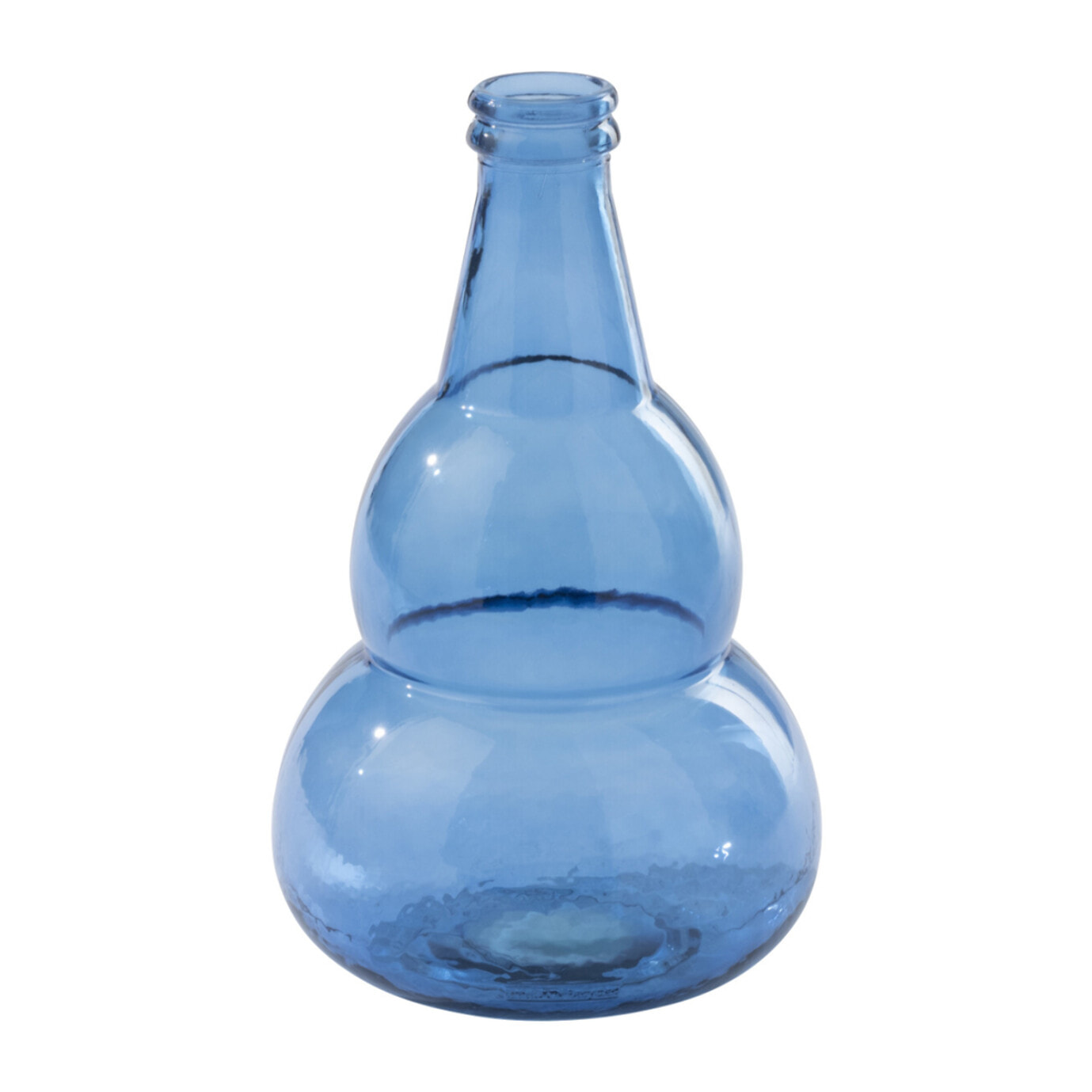 J-Line Vase - verre - bleu