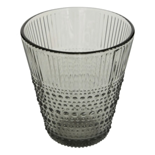 Gobelet Joa gris D9xH9,6cm
