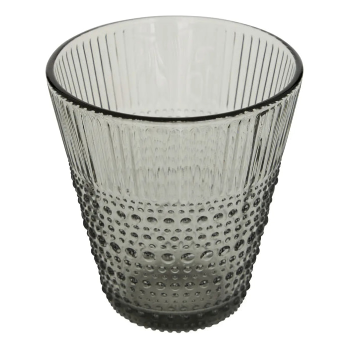 Gobelet Joa gris D9xH9,6cm