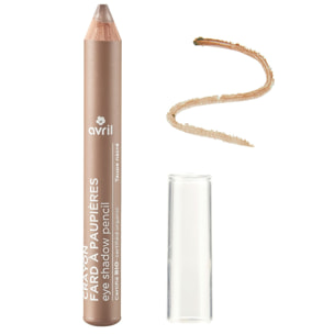 Fard à Paupières COSMOS Organic Ecocert - Crayon Fard à Paupières à l'Huile de Graine de Ricin Bio