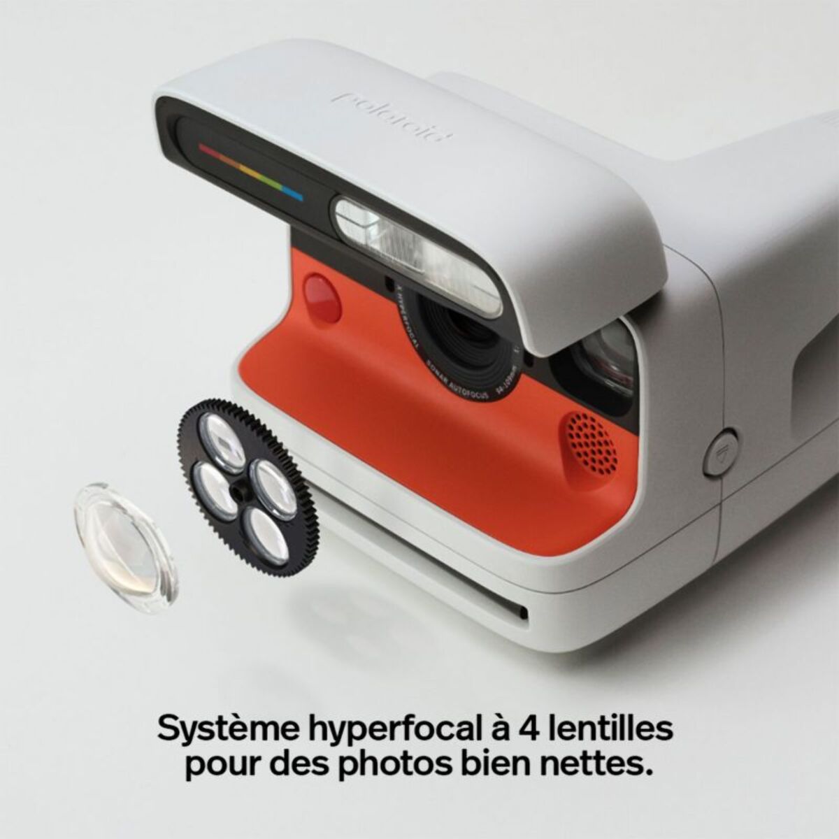 Appareil photo Instantané POLAROID Flip White + Pack 8 Films