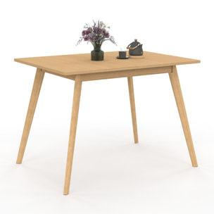 Table à manger extensible Venezia bois 110-150cm