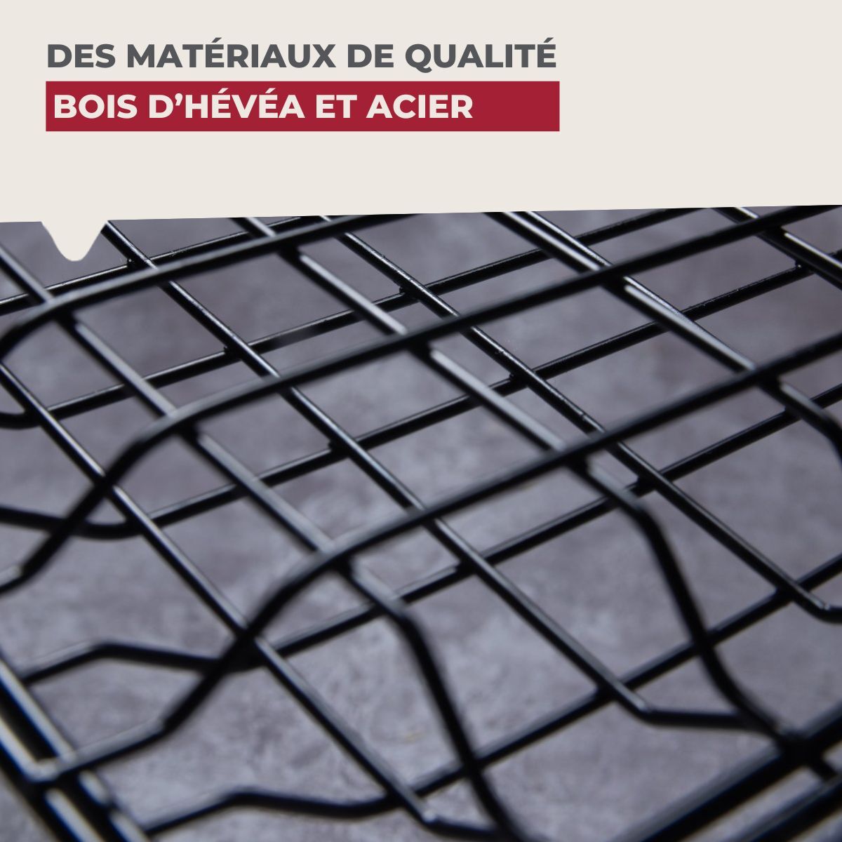Ensemble de 2 Grilles de barbecue 35 x 25,5 x 54 cm Fackelmann BBQ Edition