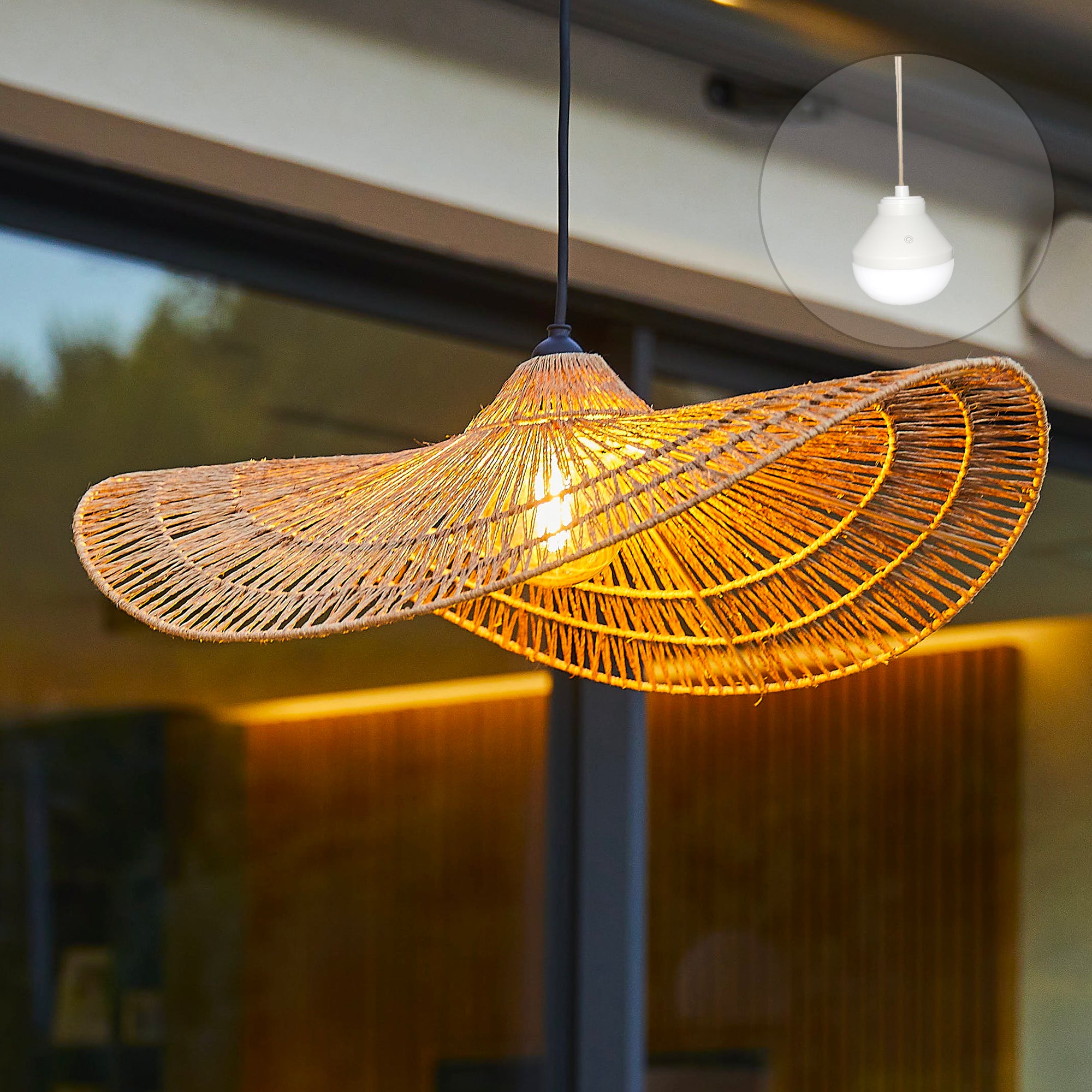 Suspension sans fil MARBELLA RGB D63CM