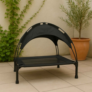 Tienda de campaña con cama para Mascotas de Tamaño Mediano a Grande: Cama Resistente y Duradera de Metal y Poliéster