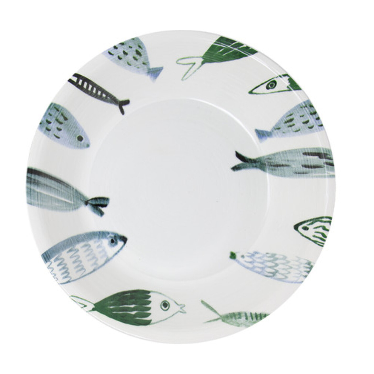Set 6 coppette Camogli in ceramica sottosmalto