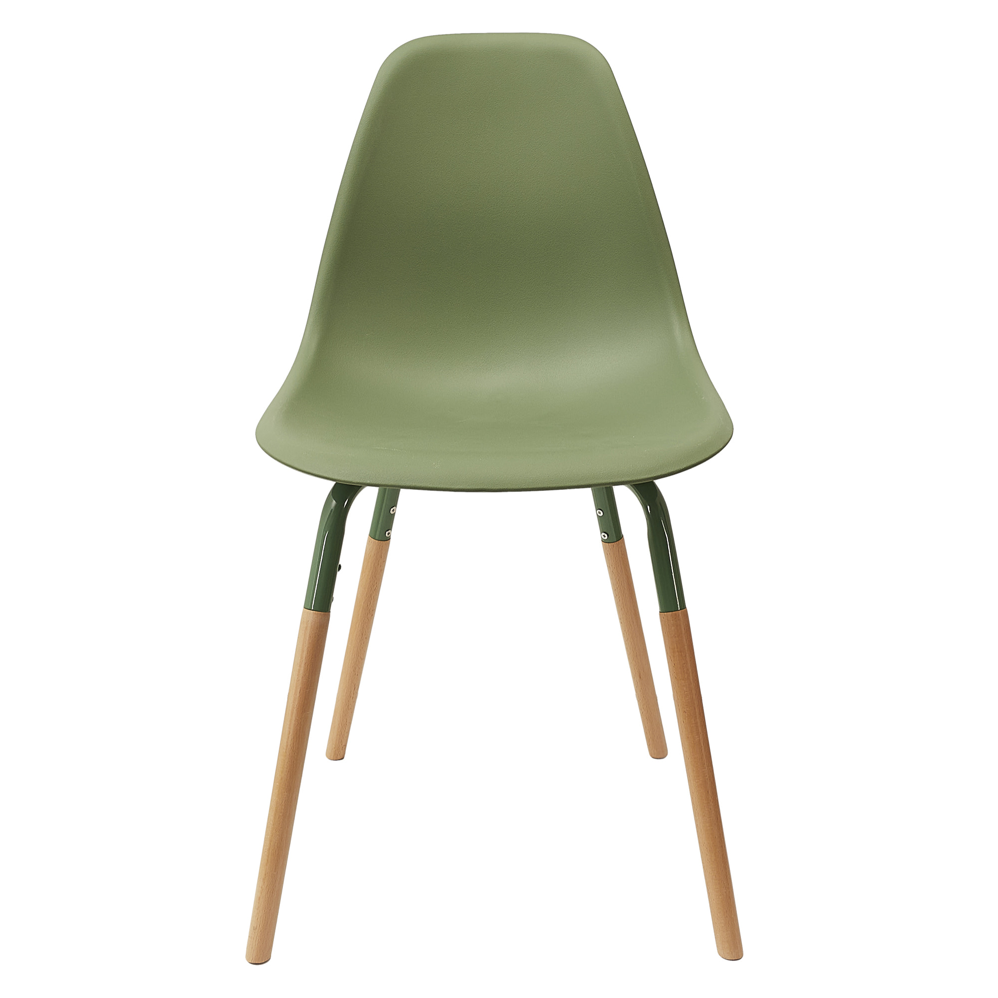 Chaise Scandinave Phenix Vert - Lot de 4