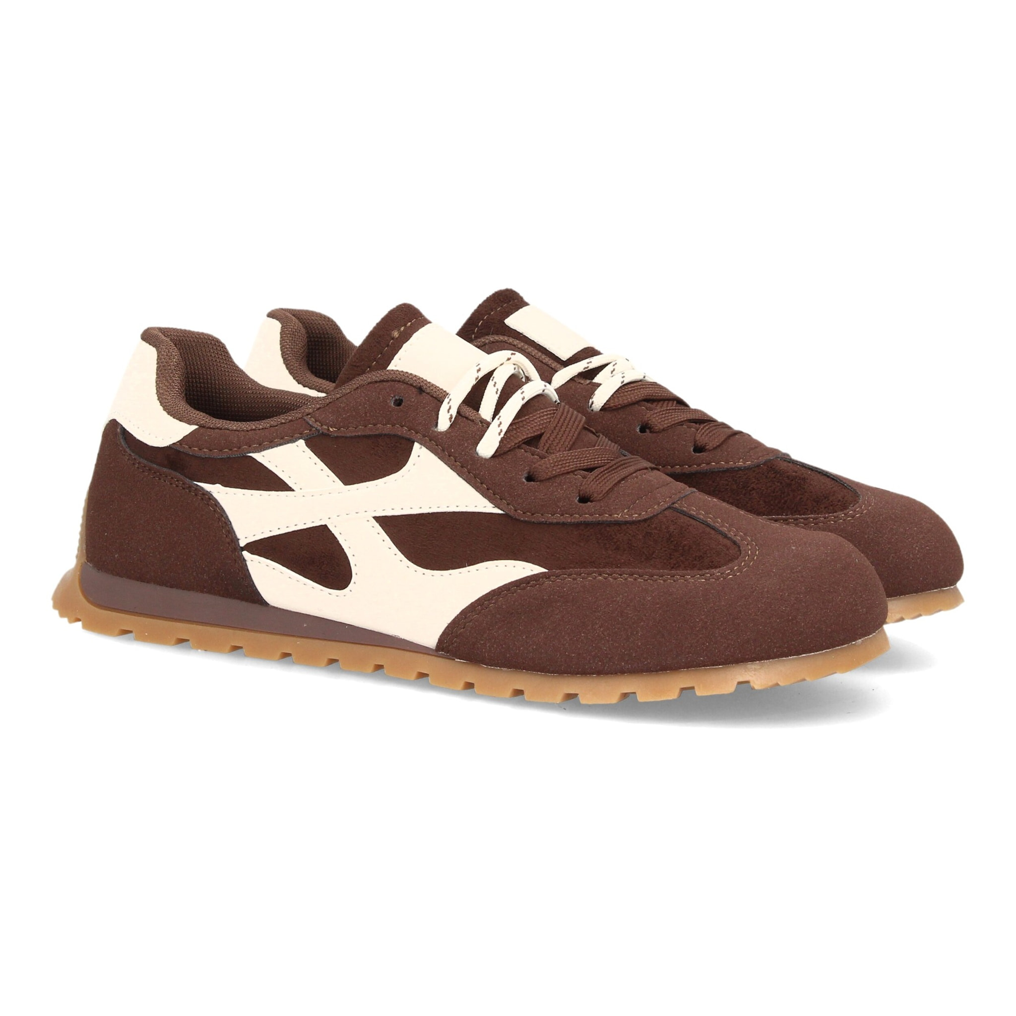 Zapatillas barefoot estilo retro para mujer