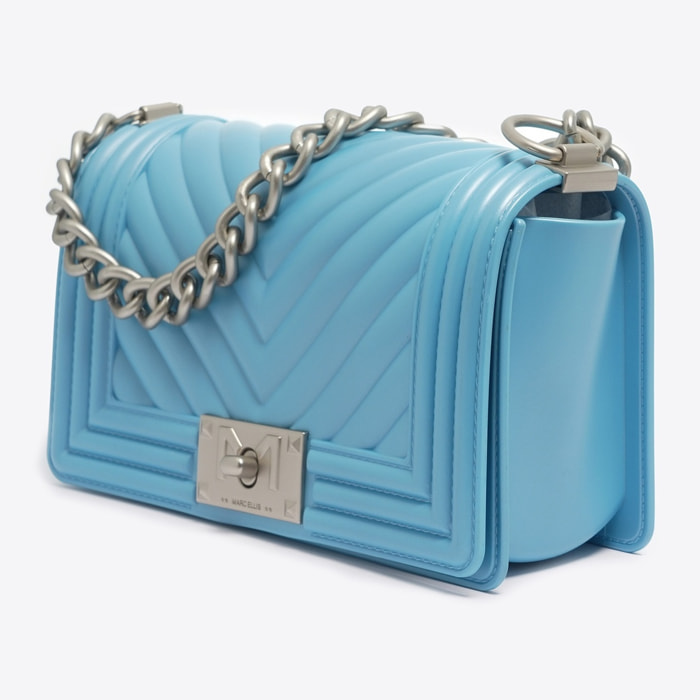 Borsa a mano da donna - Modello False - 100% Pvc - 20.5 x 1.5 x 7.0 cm