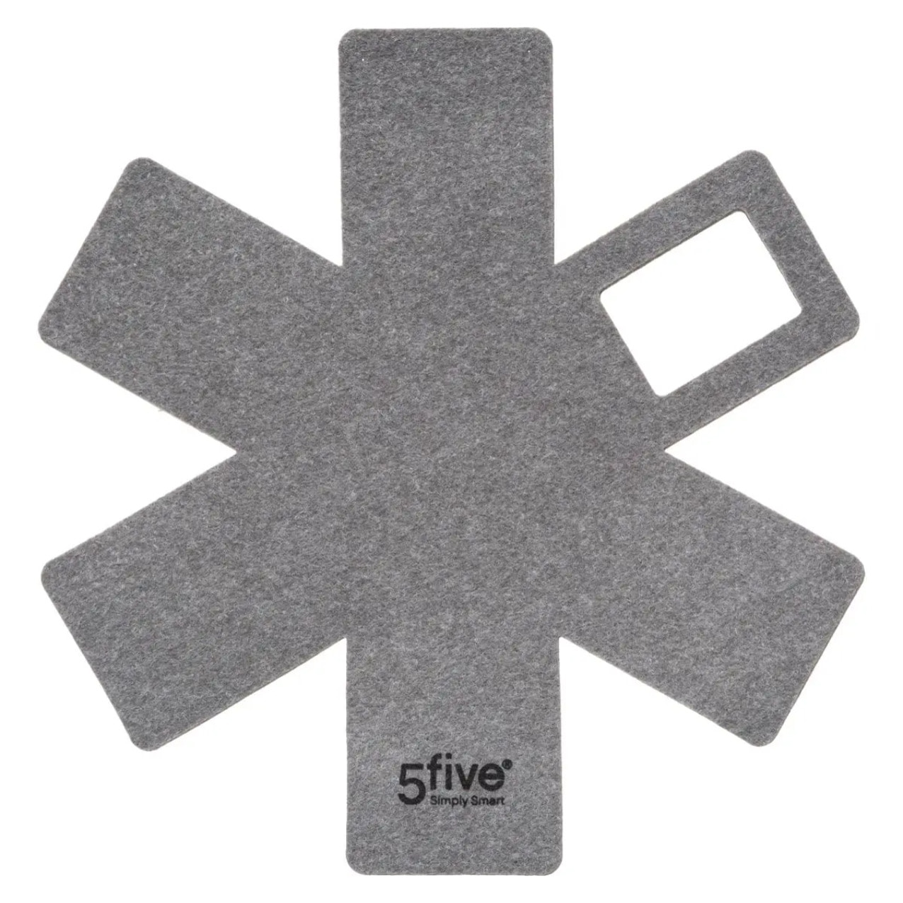 6 protections anti-rayures gris/noir