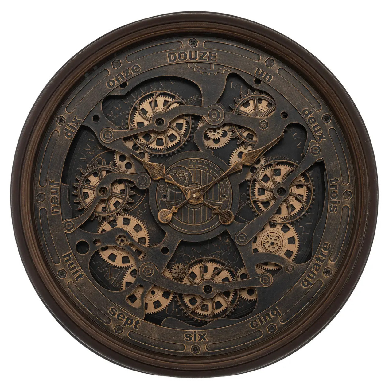 Horloge "Alban" verre D76cm