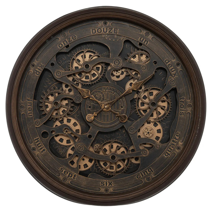 Horloge "Alban" verre D76cm