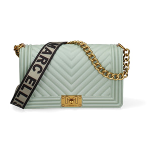 Borsa a mano da donna - Modello False - 100% Pvc - 15.0 x 25.0 x 8.0 cm