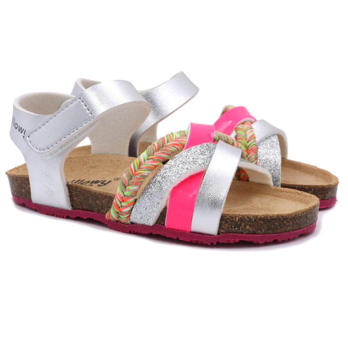 Sandalo BILLOWY ARGENTATO