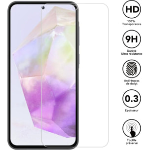 Protège écran ESSENTIELB Samsung Galaxy A37/A36/A56/S24FE Verre