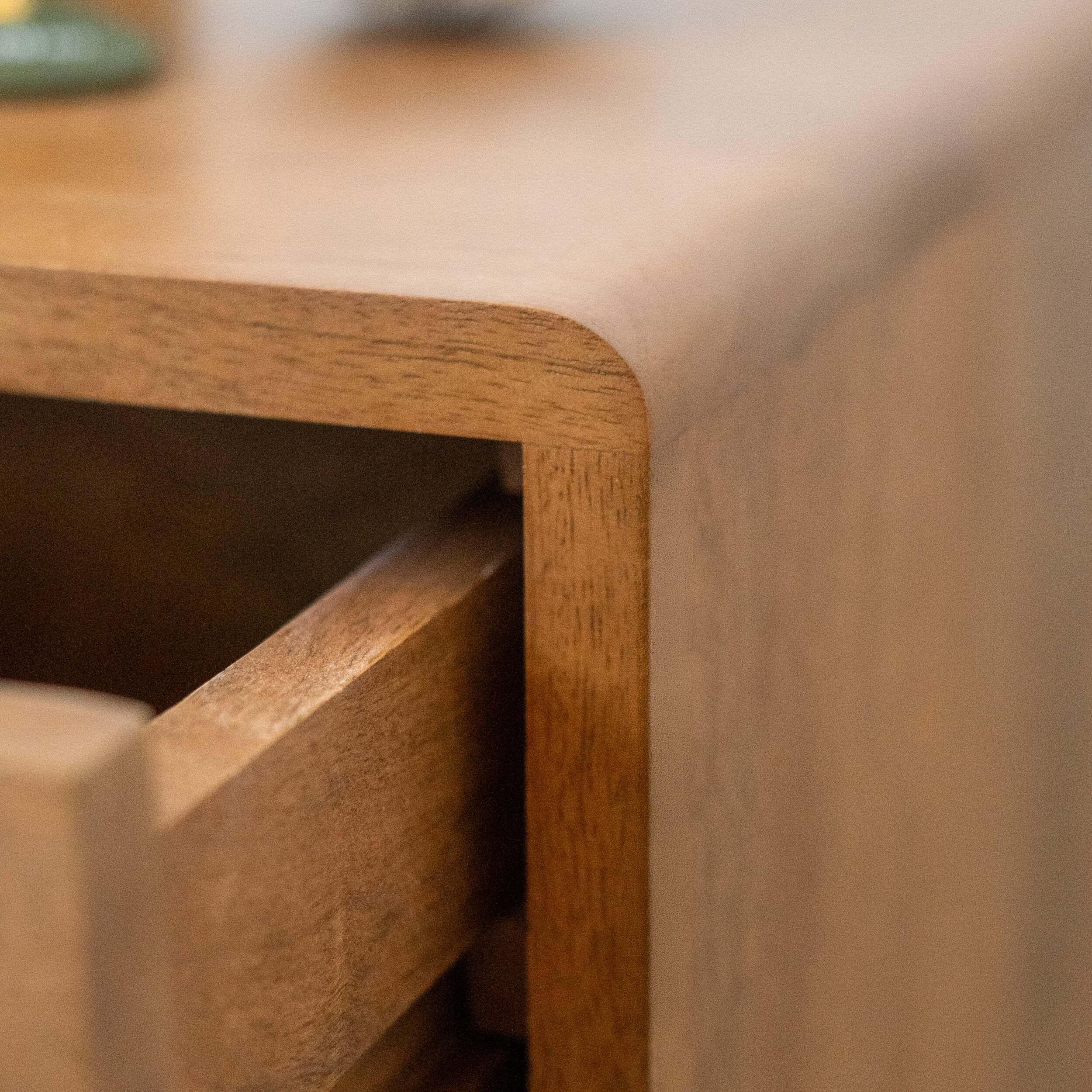 Table de chevet en bois de manguier - Oréa
