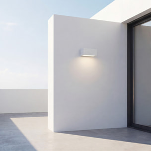 LEDS C4 Aplique Ip44 Nemesis Aluminium 70*170Mm R7S 100W Blanco 1498Lm