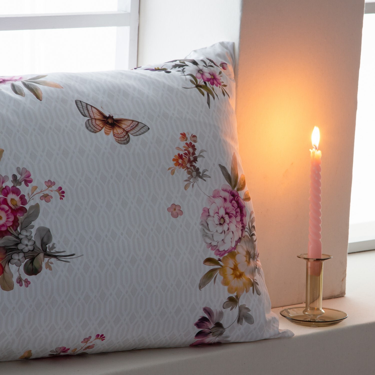 Funda de almohada kairen blanco