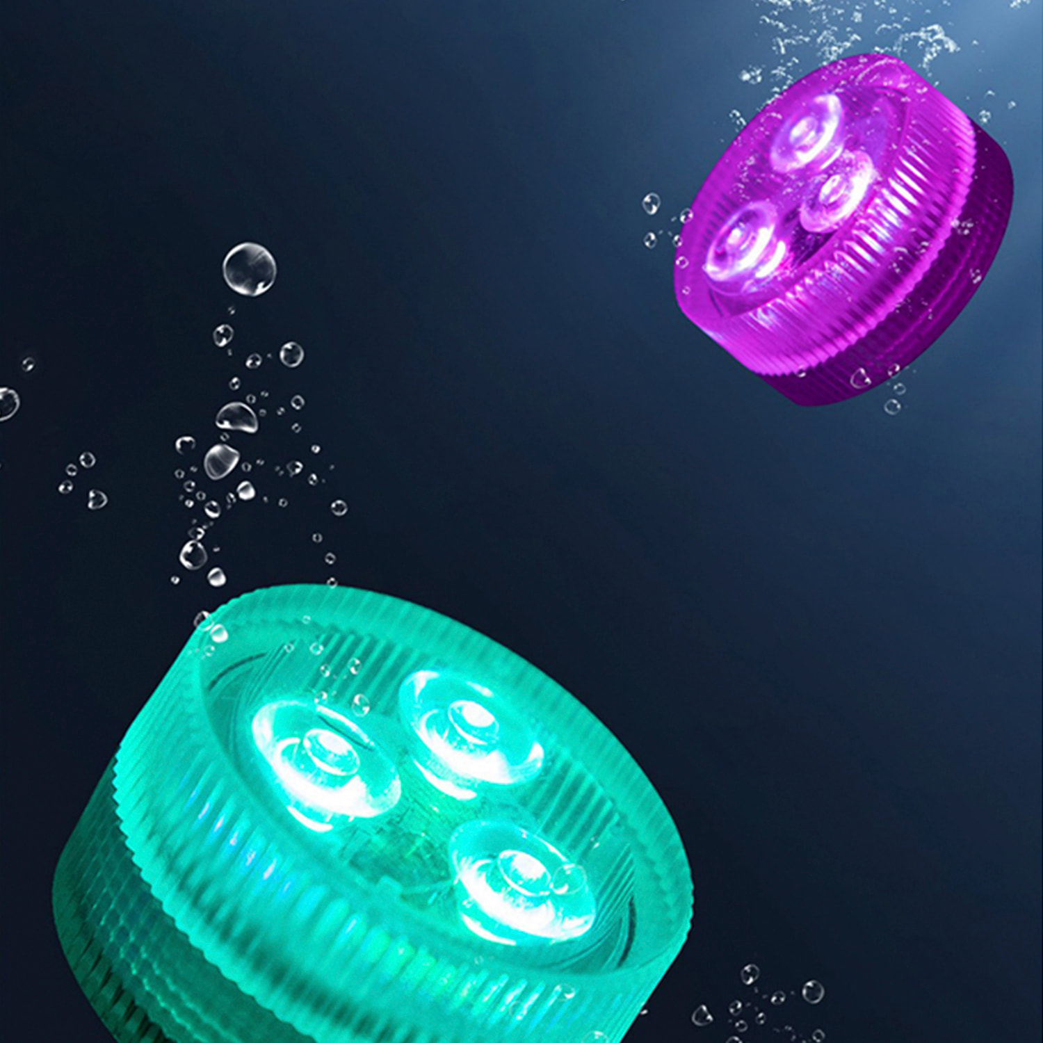 DAM Pelotas hinchables de 40cm con luz. 40x40x40 Cm. Color: Multicolor
