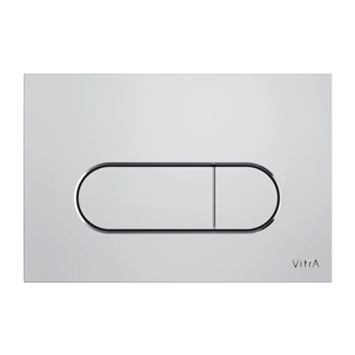Plaque de commande Root Round chromé