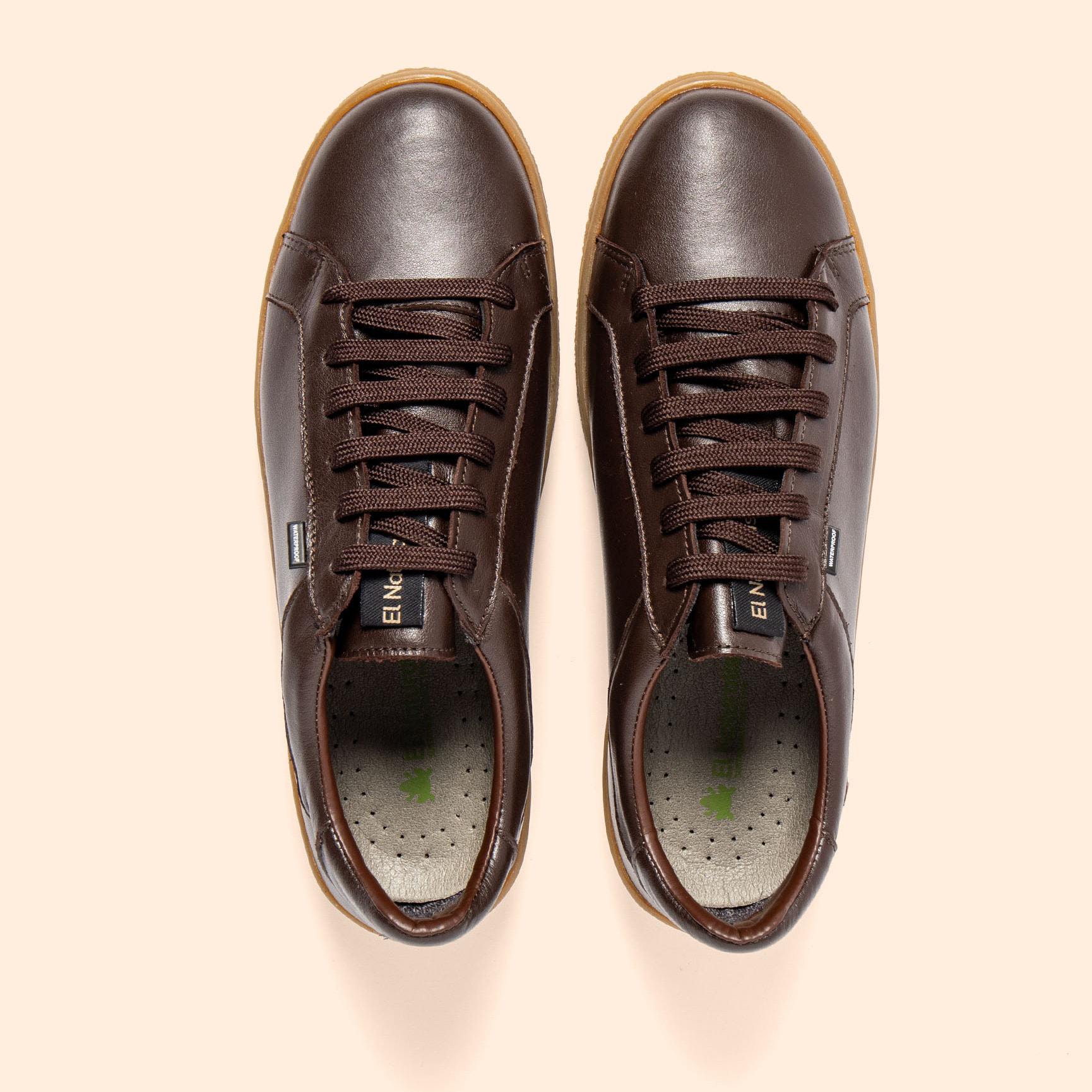 Zapatos N5836 NAPPA BROWN/GEO color Brown