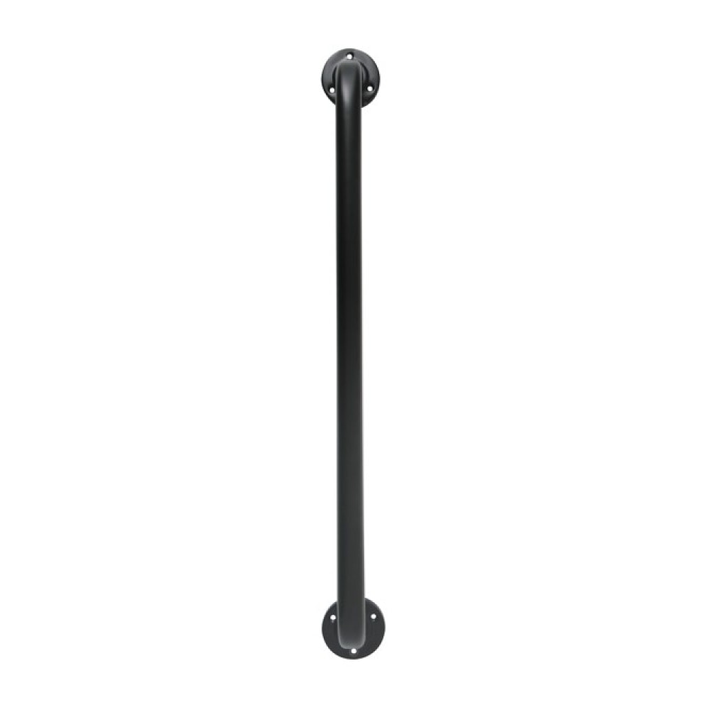 Barre de redressement ou d'appui Acier 60cm Noir mat MSV