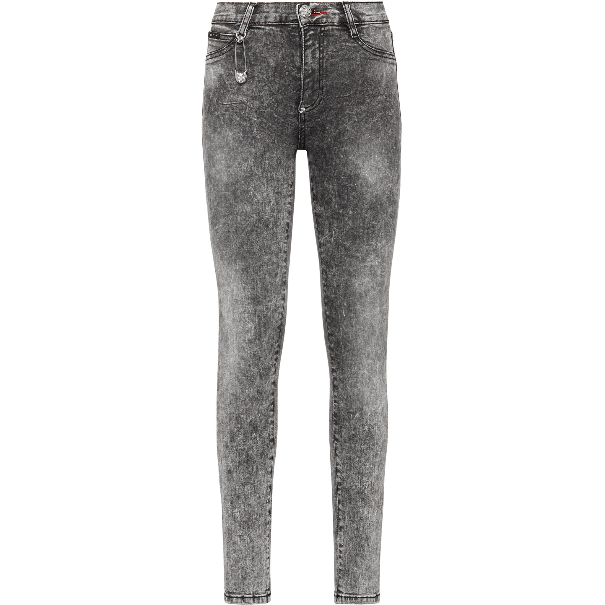 PHILIPP PLEIN Jegging de cintura alta ICONIC PLEIN