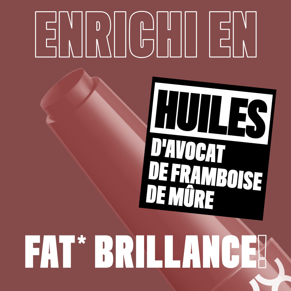 NYX Professional Makeup FAT OIL SLICK CLICK Baume à lèvres PROFILE PIC