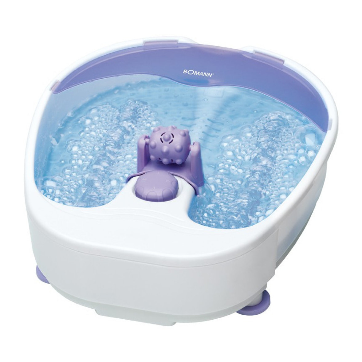 Appareil de massage des pieds Bomann FM 8000 CB Blanc/Lilas