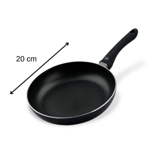 Poêle à frire 20 cm avec couvercle en verre Elo Smart Life