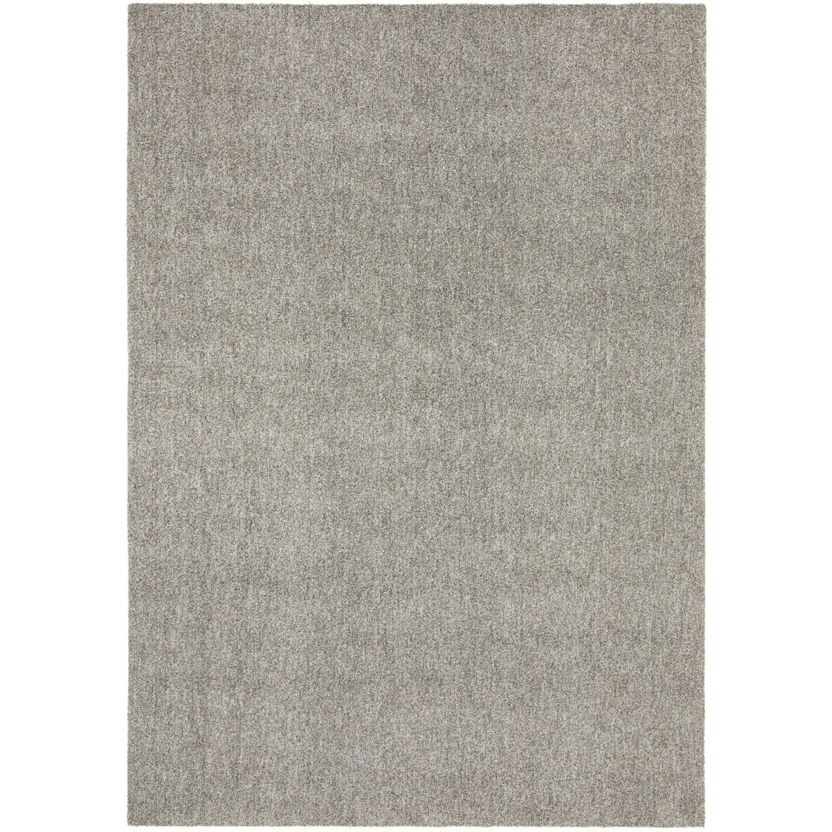 Tappeto Salotto Tinta Unita Grigio Melange