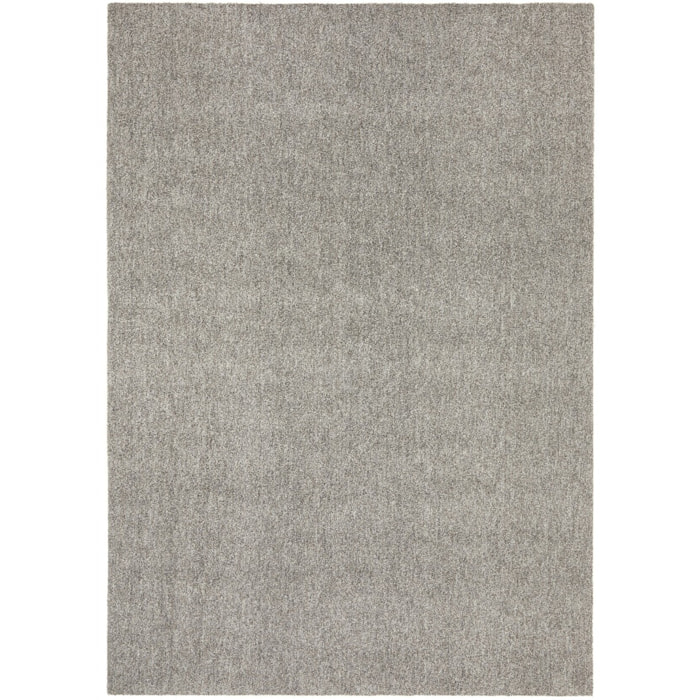 Tappeto Salotto Tinta Unita Grigio Melange