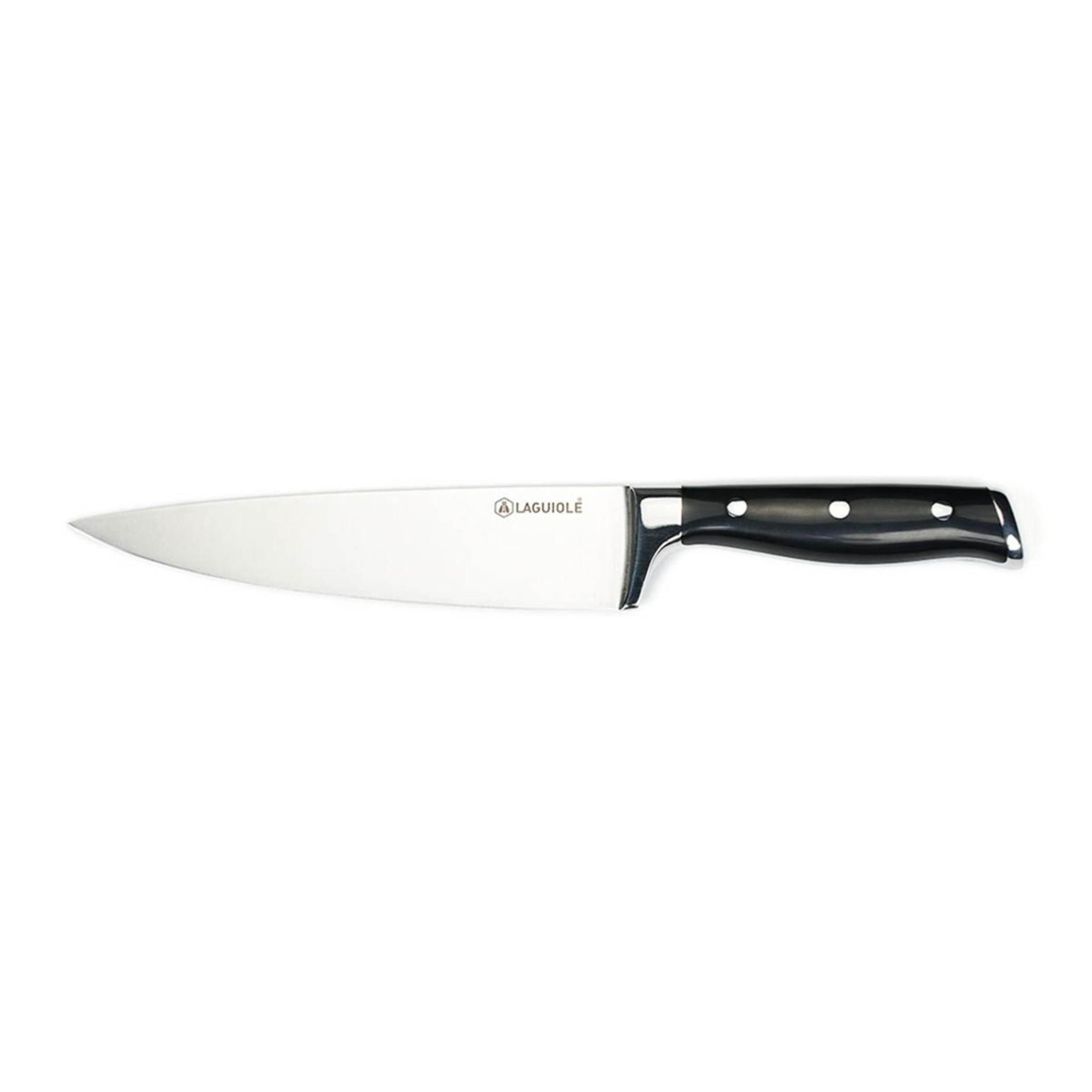 Couteau de chef noir 34cm - "Essentials"